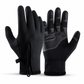 Guantes Térmicos de Invierno Impermeables y Cortavientos con Cremallera para Ciclismo y Esquí