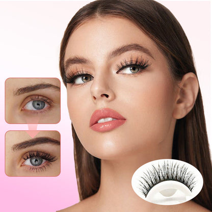 ✨Compra 1 lleva 1 gratis🔥Pestañas reutilizables autoadhesivas – Sin pegamento extra necesario ❤️