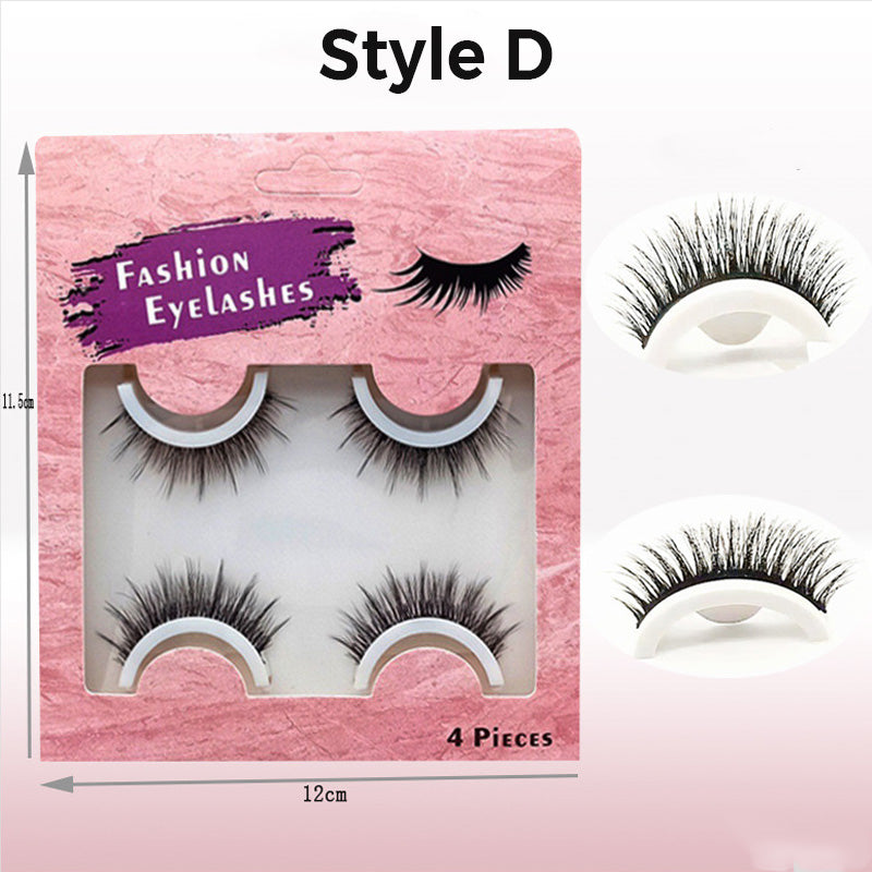 ✨Compra 1 lleva 1 gratis🔥Pestañas reutilizables autoadhesivas – Sin pegamento extra necesario ❤️