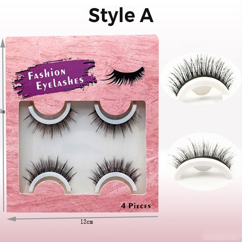 ✨Compra 1 lleva 1 gratis🔥Pestañas reutilizables autoadhesivas – Sin pegamento extra necesario ❤️