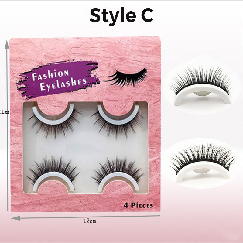 ✨Compra 1 lleva 1 gratis🔥Pestañas reutilizables autoadhesivas – Sin pegamento extra necesario ❤️