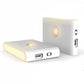 Luces suaves recargables con sensor de movimiento