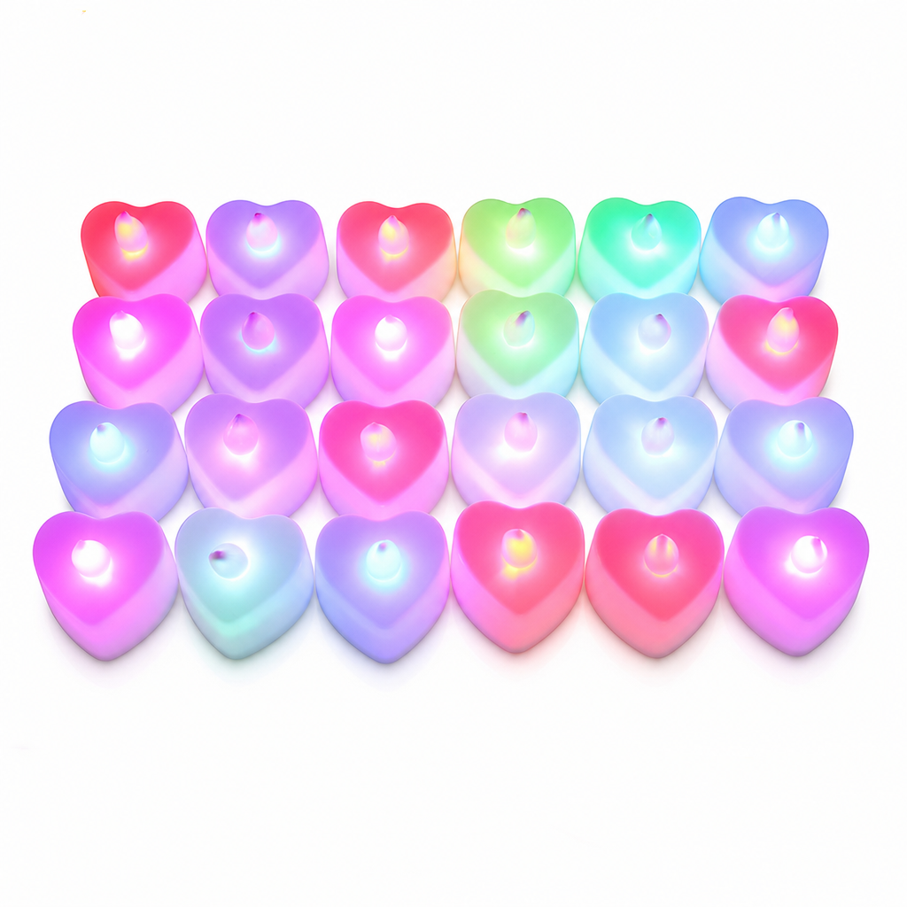 🕯️Pack de 24 Velas de Té LED Sin Llama
