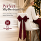 🎀 ¡50 % de descuento! Lazo navideño de terciopelo con banda elástica para sillas