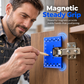 🔩 ¡50 % de descuento! Plantillas magnéticas de aluminio para instalar bisagras