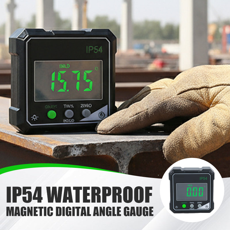 IP54 Impermeable Magnético Digital Angular Gauge