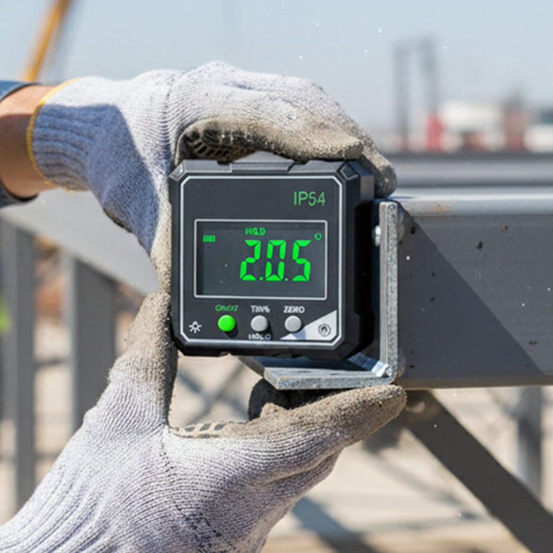 IP54 Impermeable Magnético Digital Angular Gauge