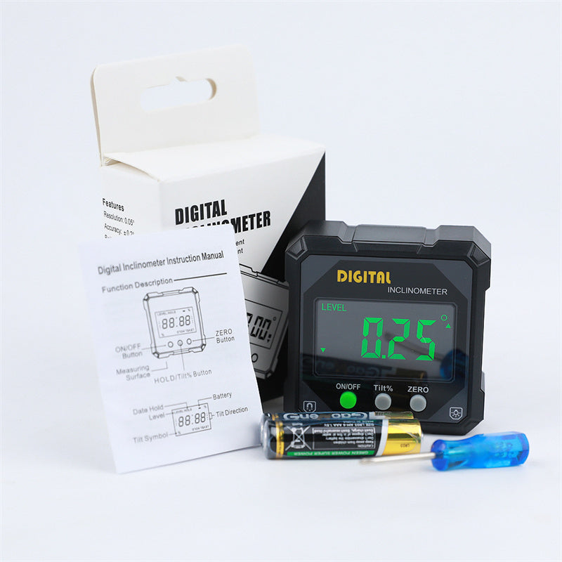 IP54 Impermeable Magnético Digital Angular Gauge