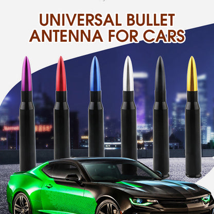 Antena Universal Tipo Bala para Automóviles