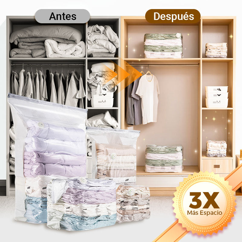 Bolsas de Almacenamiento con Vacío Inteligentes
