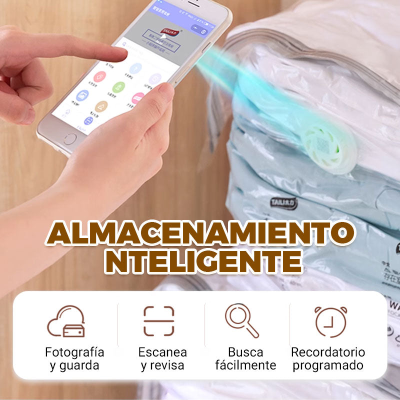 Bolsas de Almacenamiento con Vacío Inteligentes