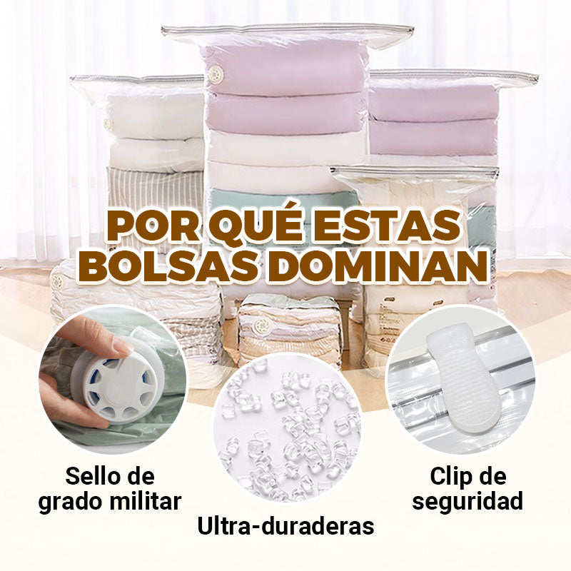 Bolsas de Almacenamiento con Vacío Inteligentes