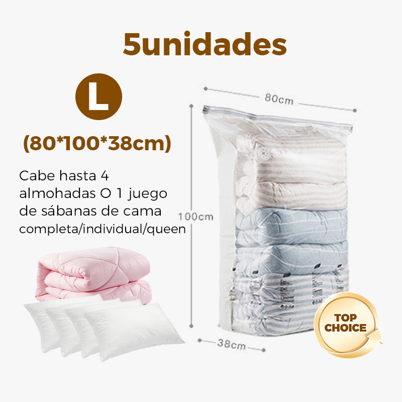 Bolsas de Almacenamiento con Vacío Inteligentes