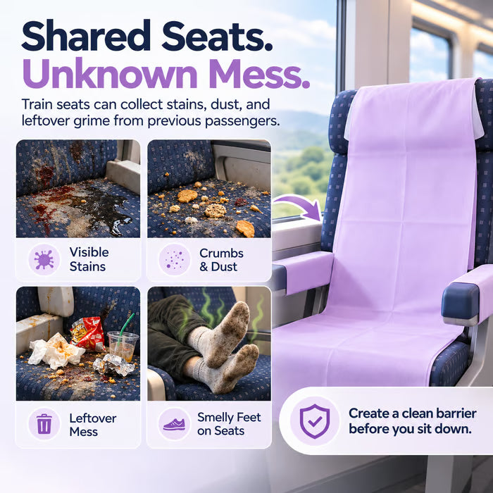 Funda Desechable para Asiento de Tren y Viaje – Tu Propia Higiene