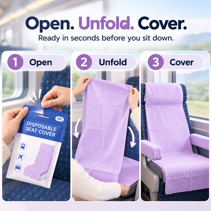 Funda Desechable para Asiento de Tren y Viaje – Tu Propia Higiene