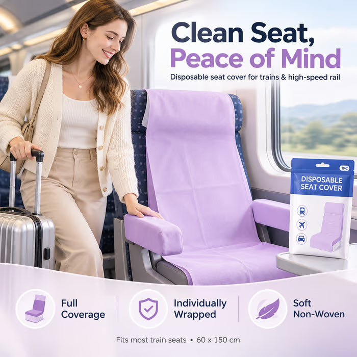 Funda Desechable para Asiento de Tren y Viaje – Tu Propia Higiene