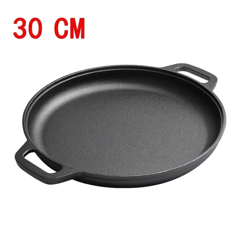 🥞 Plancha de Hierro Fundido Reforzada – Indeformable, Calor Uniforme y Diseñada para Toda la Vida