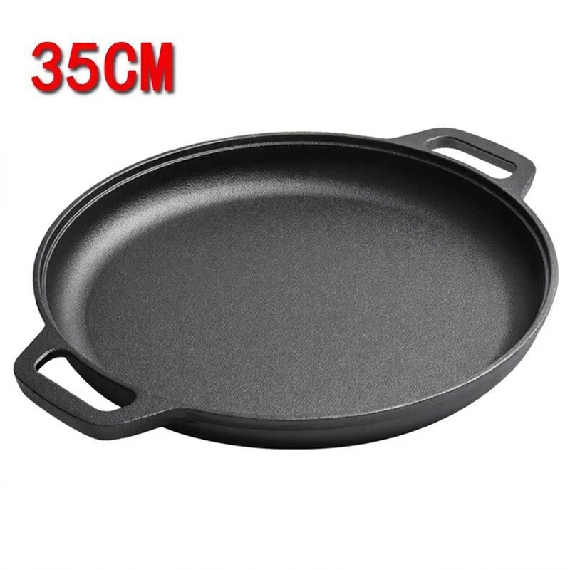 🥞 Plancha de Hierro Fundido Reforzada – Indeformable, Calor Uniforme y Diseñada para Toda la Vida