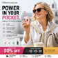 🔋✨ Mini Power Bank 5000mAh – Bolsillo Ultracompacto, Carga de Emergencia Sin Peso Extra 🎒⚡
