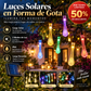 🔥 Promoción del último día 50% de descuento 🎉💧 Luces Solares de Gotas de Agua
