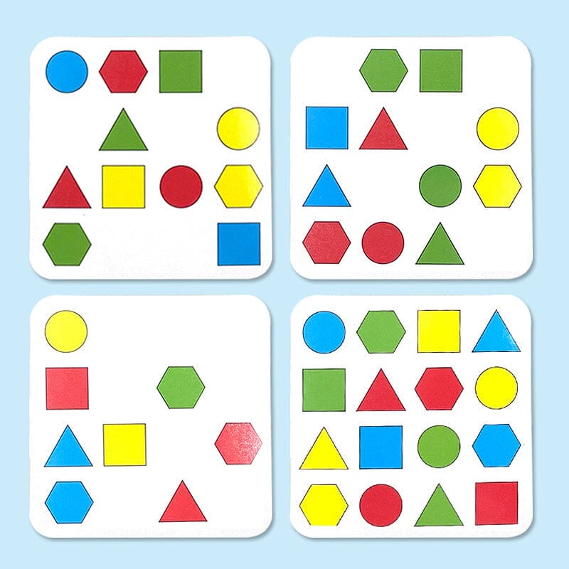 🎁Regalos de cumpleaños para niños?Juego de correspondencias de formas