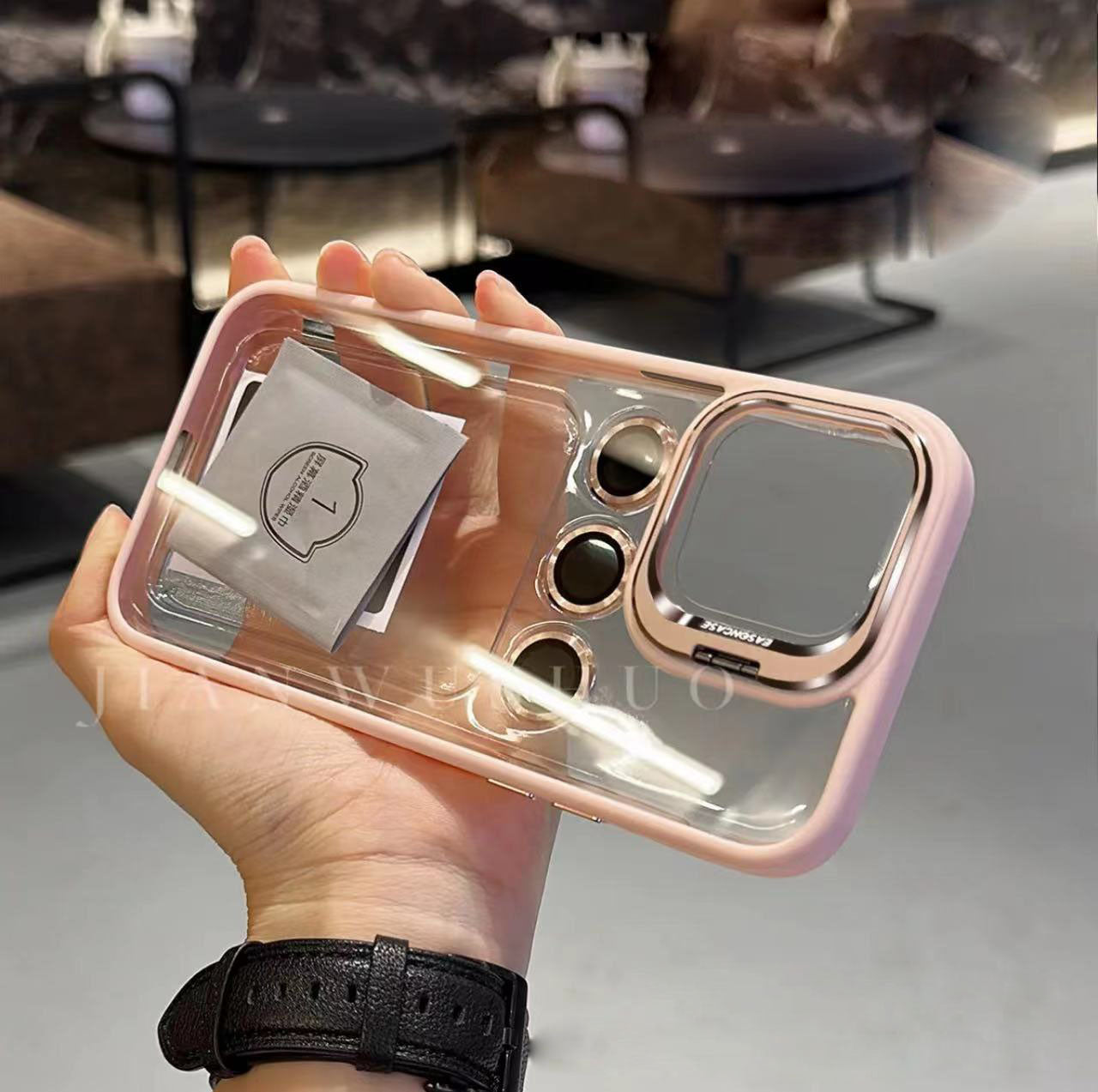 Funda con soporte integrado para iPhone