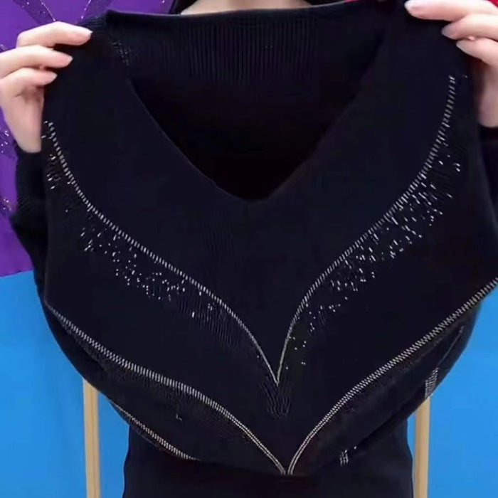 🔥Dos piezas envío gratuito💝Ropa casual de mujer con mangas largas escote en v