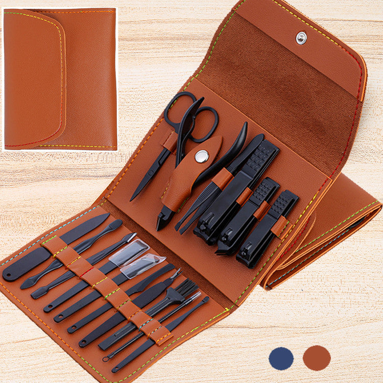 Regalo Perfecto-Set De Cuidado De Uñas De 16 Piezas (Diez Colores)