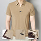 Camiseta de manga corta Ice Silk de cuello en V para hombre