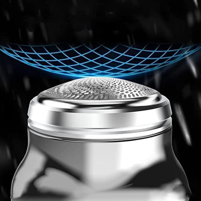 Mini afeitadora de precisión compacta para hombres - Aseo portátil sobre la marcha