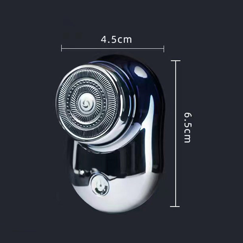 Mini afeitadora de precisión compacta para hombres - Aseo portátil sobre la marcha