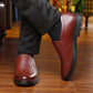Zapatos de negocios de hombre antideslizantes de cuero suave