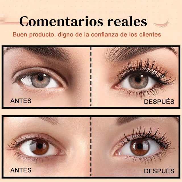 4D MÁSCARA DE PESTAÑAS ALARGADORA Y RIZADORA