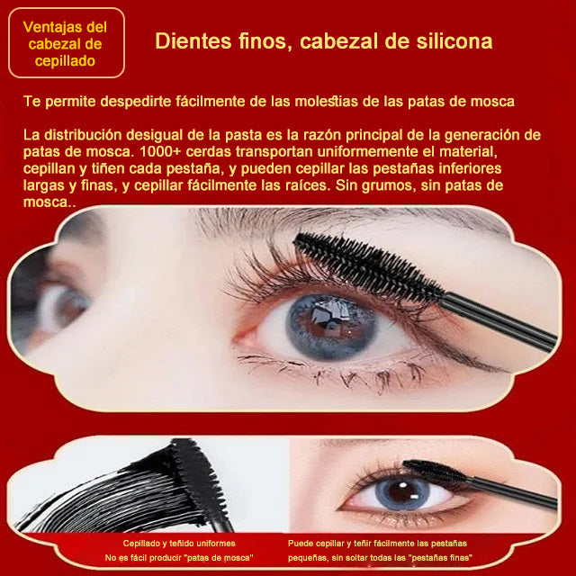 4D MÁSCARA DE PESTAÑAS ALARGADORA Y RIZADORA