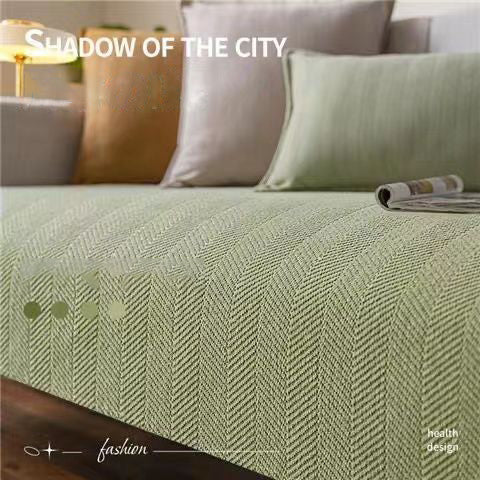 Herringbone Chenille Tela Protector de Muebles Funda de Sofá