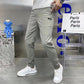 Pantalones cargo skinny multibolsillos de gran elasticidad para hombre👖