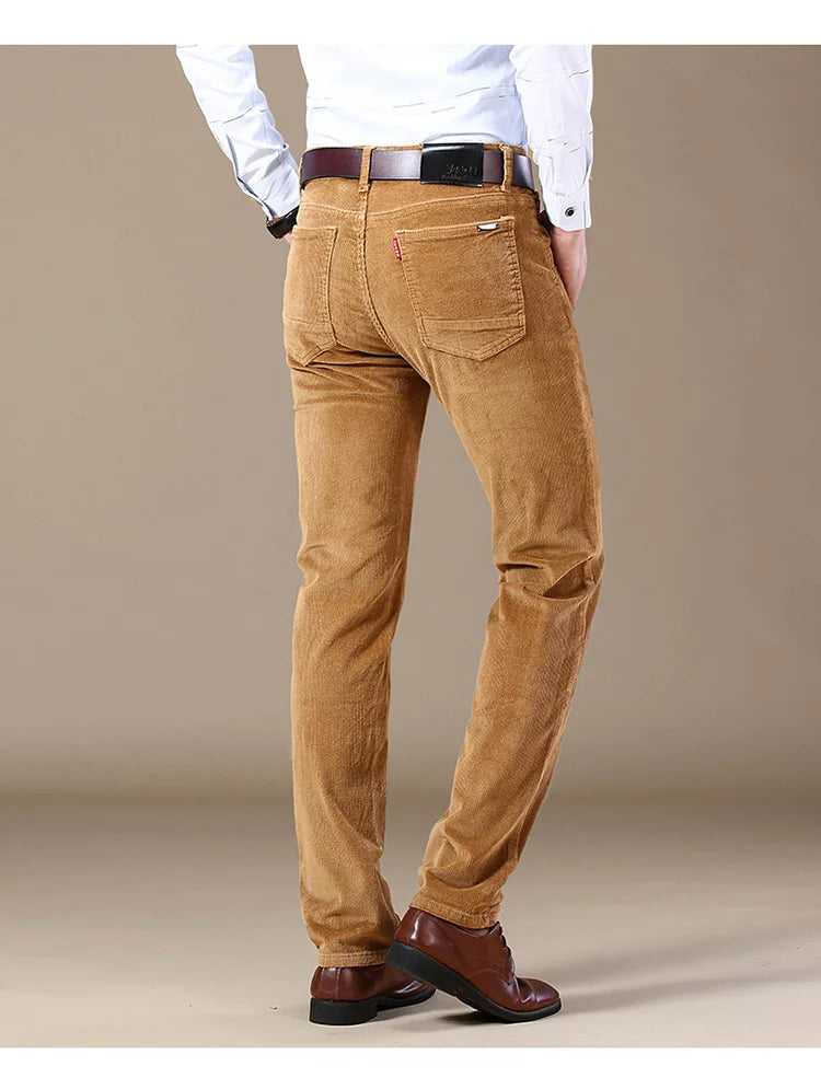 🔥50% de descuento en Black Friday💥Pantalón de pana de ajuste clásico para hombres