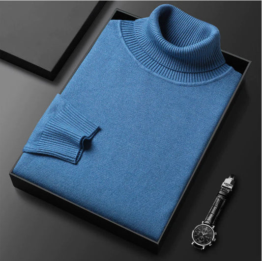 Jersey de cachemira premium para hombre liso-compra 2 envío gratis