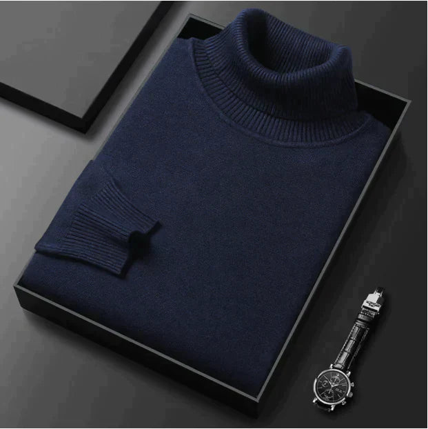 Jersey de cachemira premium para hombre liso-compra 2 envío gratis