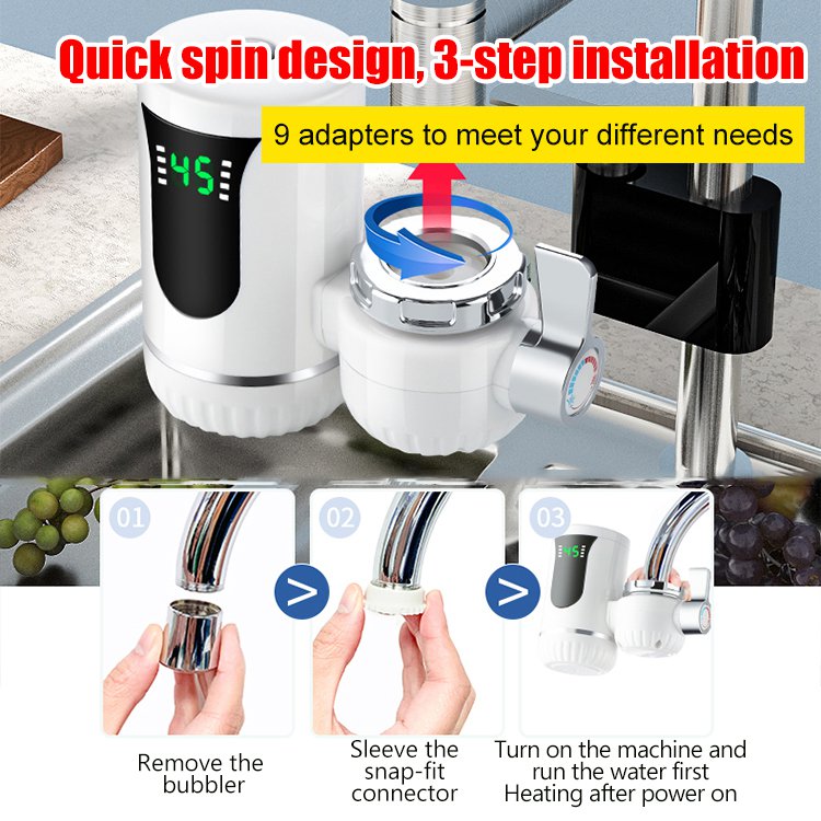 🔥Especial Año Nuevo 49% OFF🔥🚿Grifo de agua caliente sin instalación