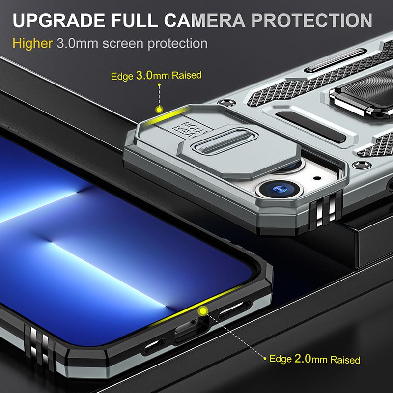 Funda de soporte rígida Armor para iPhone