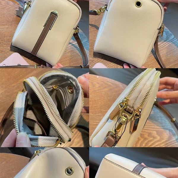Minibolso cruzado ligero con espacio para el móvil
