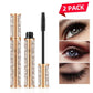 Compre 1 y llévese 1 gratis-4D Flash Diamond Waterproof Silk Fiber Thick Lengthening Mascara