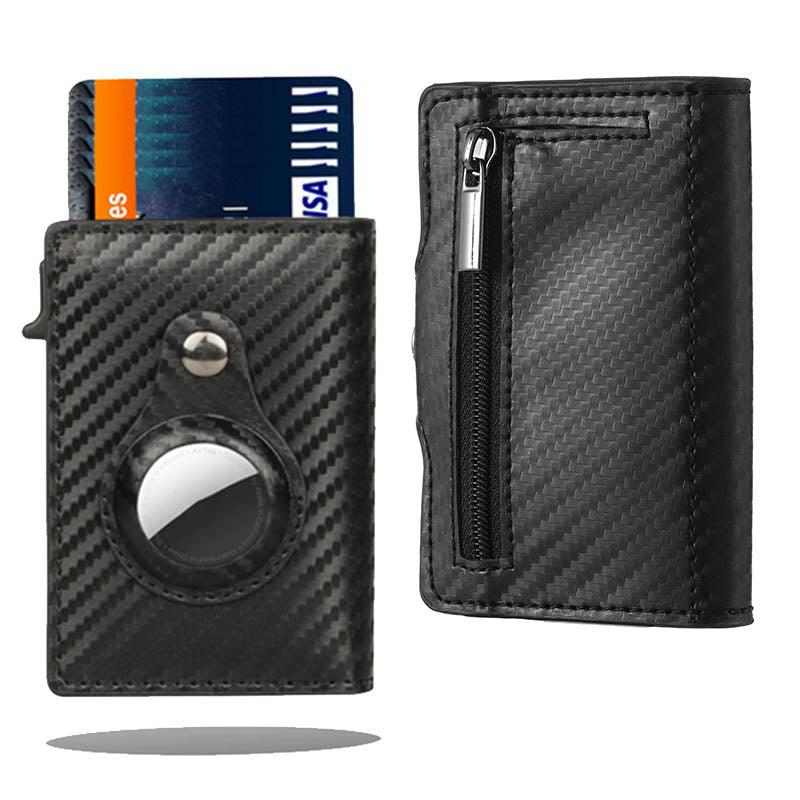 Cartera antipérdida con ranura para varias tarjetas
