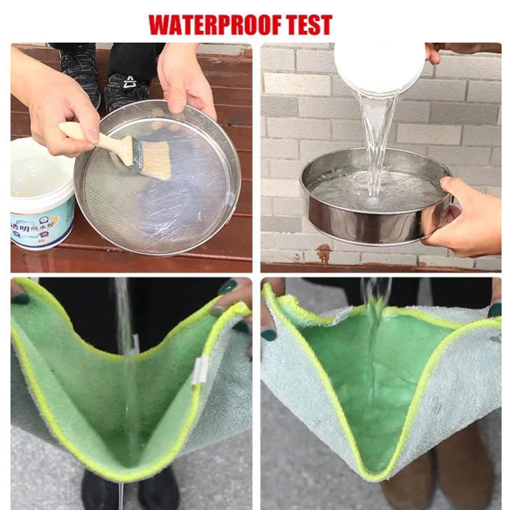 Sellador impermeable transparente