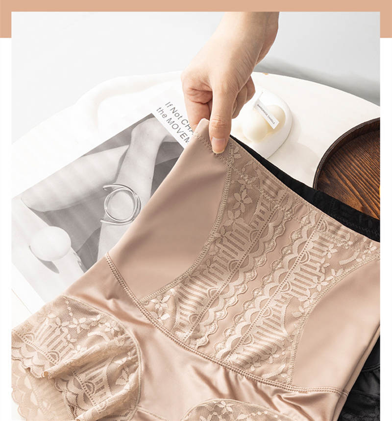 Nuevas bragas de control de barriga de encaje