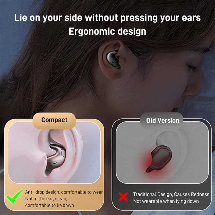 Auriculares inalámbricos Bluetooth para dormir a prueba de agua 5.2 Efecto de sonido