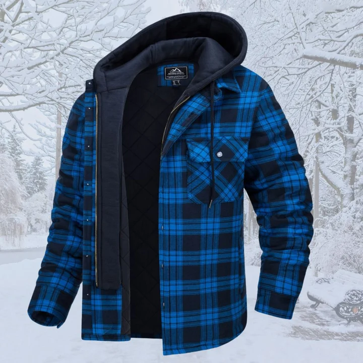 Chaqueta de invierno cálida para hombre (gorro desmontable) - Envío gratuito