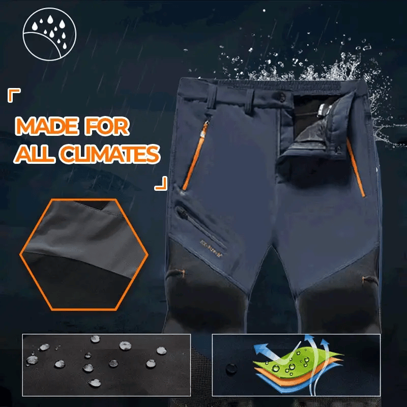 🎅🎊Hot Sale ⛄🎉Pantalones de exterior impermeables y de secado rápido