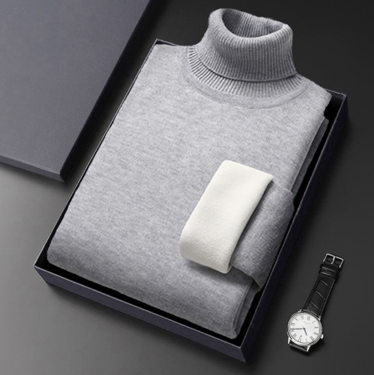 🔥Promoción de último día 50% de descuento🔥Suéter de cuello alto para hombre en invierno